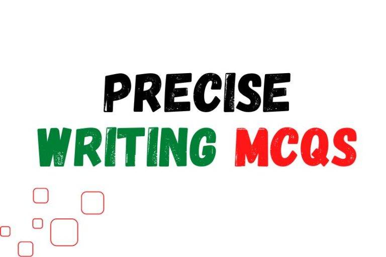 Precise Writing MCQs