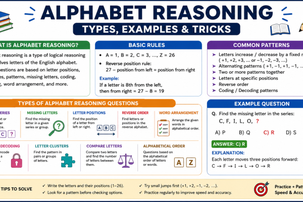 alphabet reasoning questions
